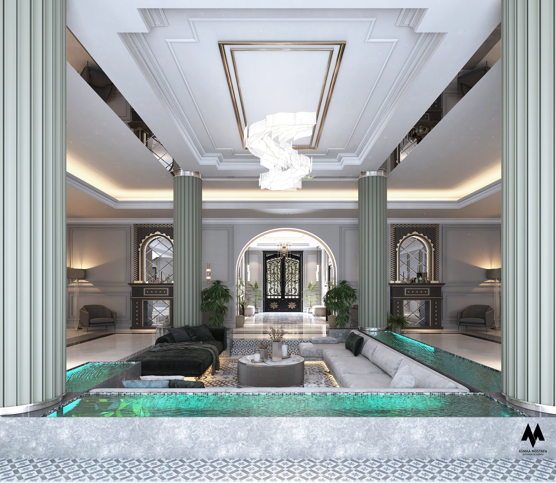 摩洛哥新古典主义丨卡塔尔多哈丨studia54-12