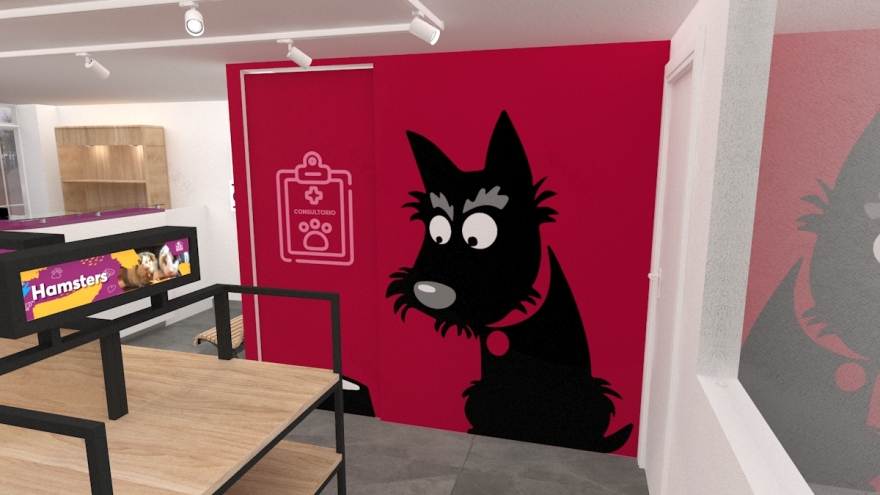 CASA DO PET´S 宠物商店和兽医诊所设计-16