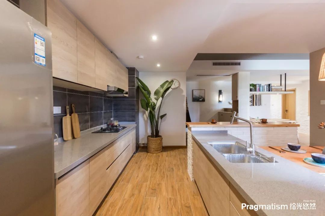 104㎡成都美城·悦荣府私宅改造，实现书房开放式设计-39