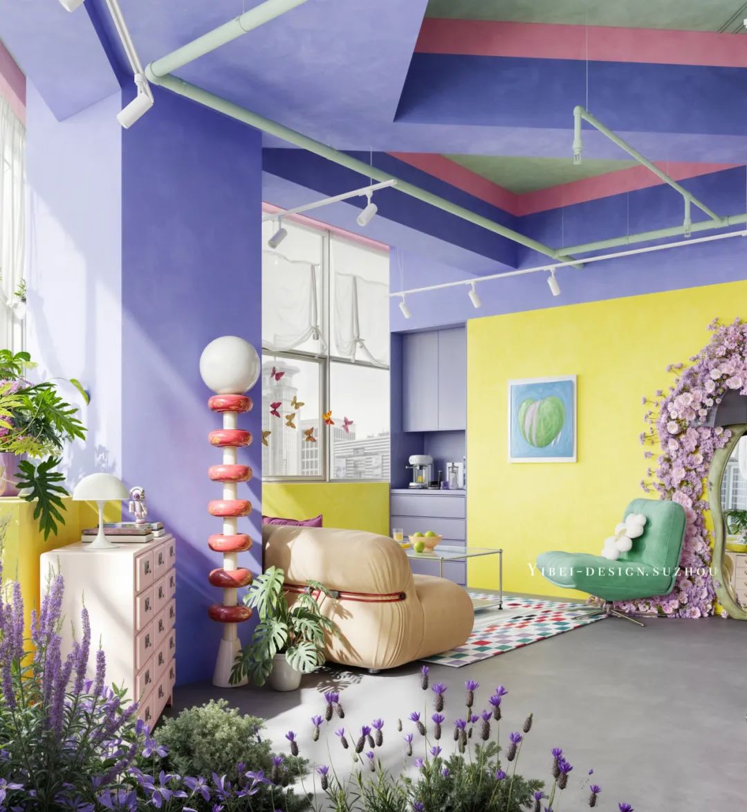 多巴胺的暴动色阶 商业空间设计丨YIBEI DESIGN SUZHOU-8