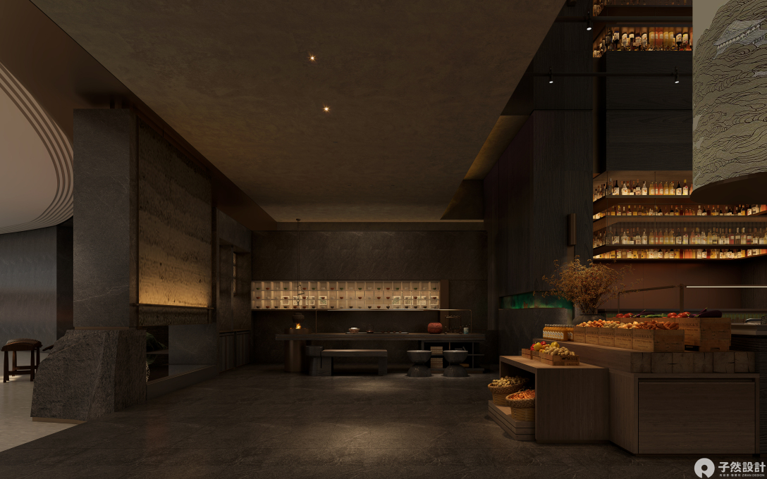 鸽子侯餐厅设计丨中国西安丨子然设计-24