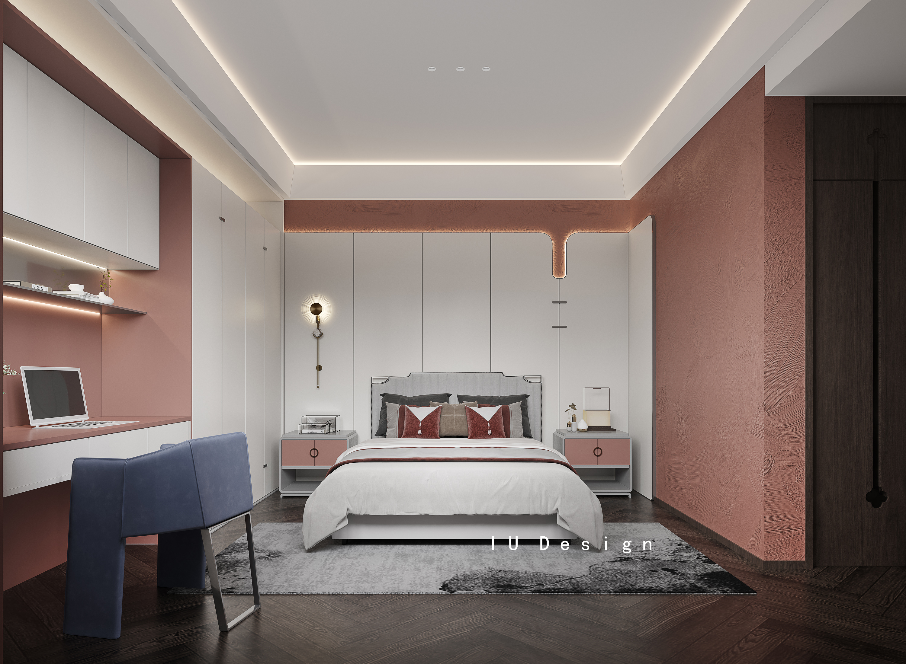 哎呦设计表现·新中式别墅大宅丨哎呦视觉-15