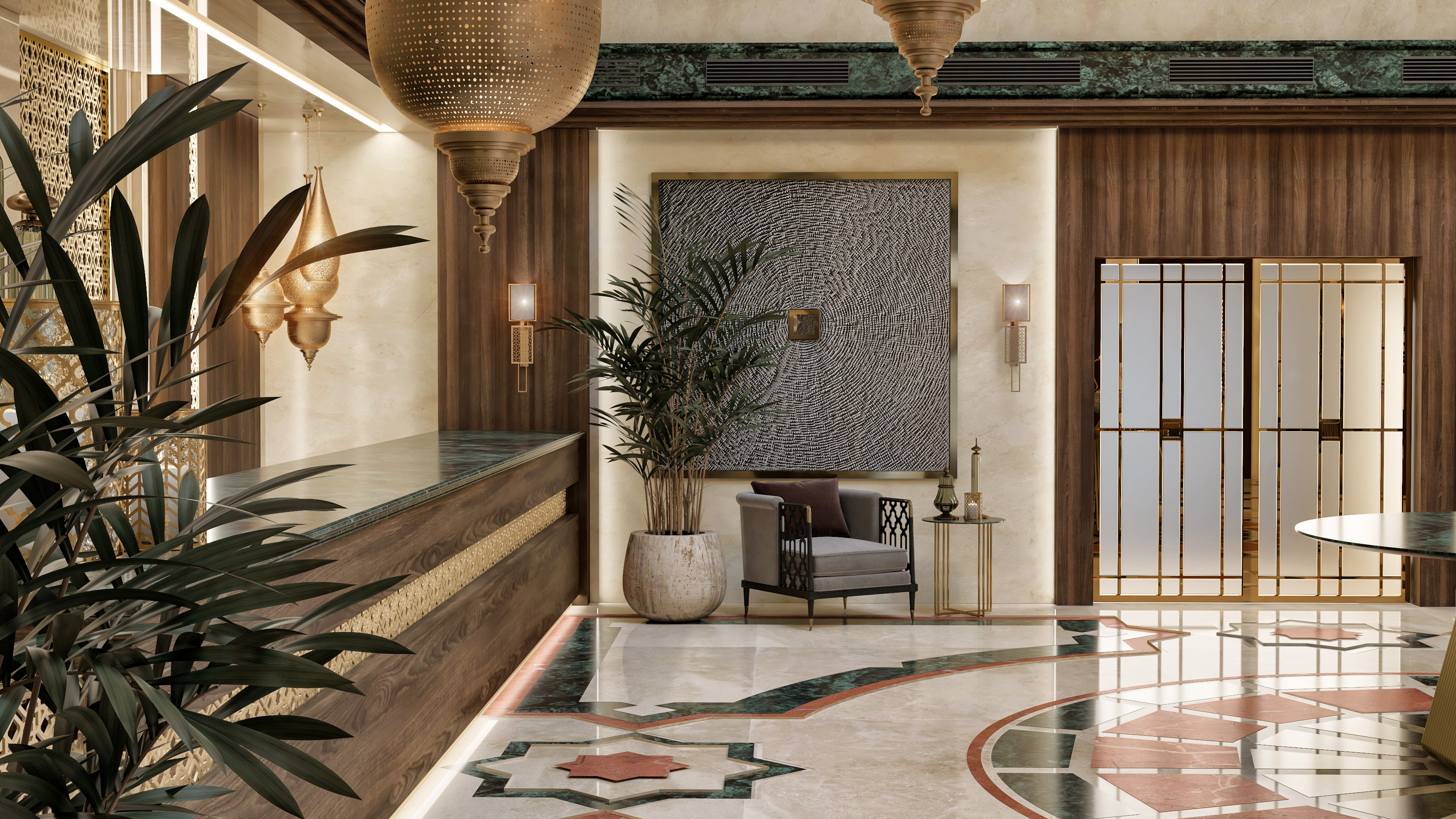 El Haram Hotel Lobby KSA-8