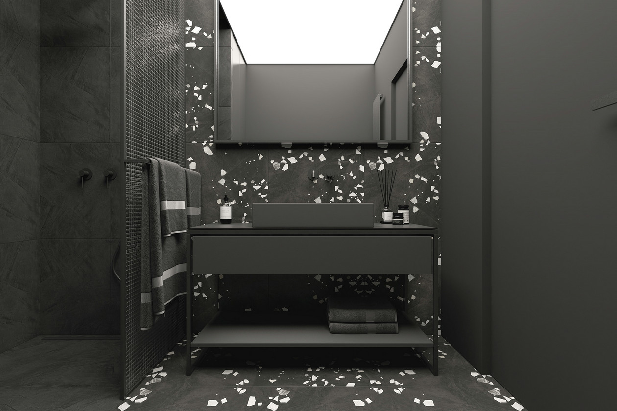 高级黑色系公寓设计-11