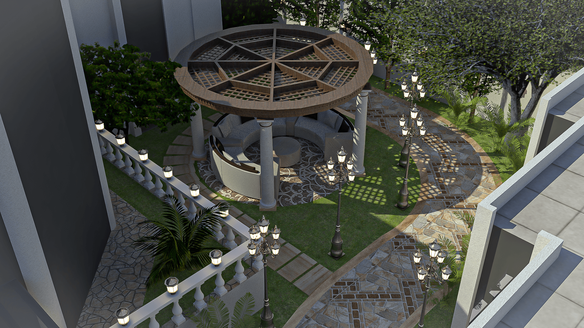 私人别墅景观-18