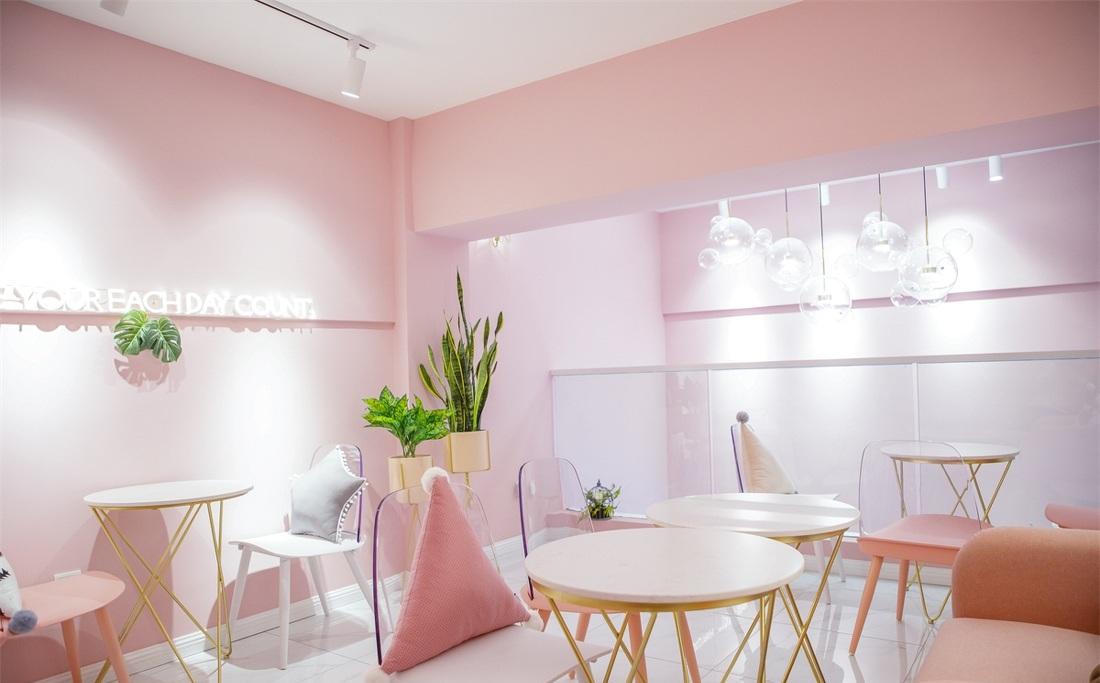 花沐·网红咖啡花艺店铺设计-16