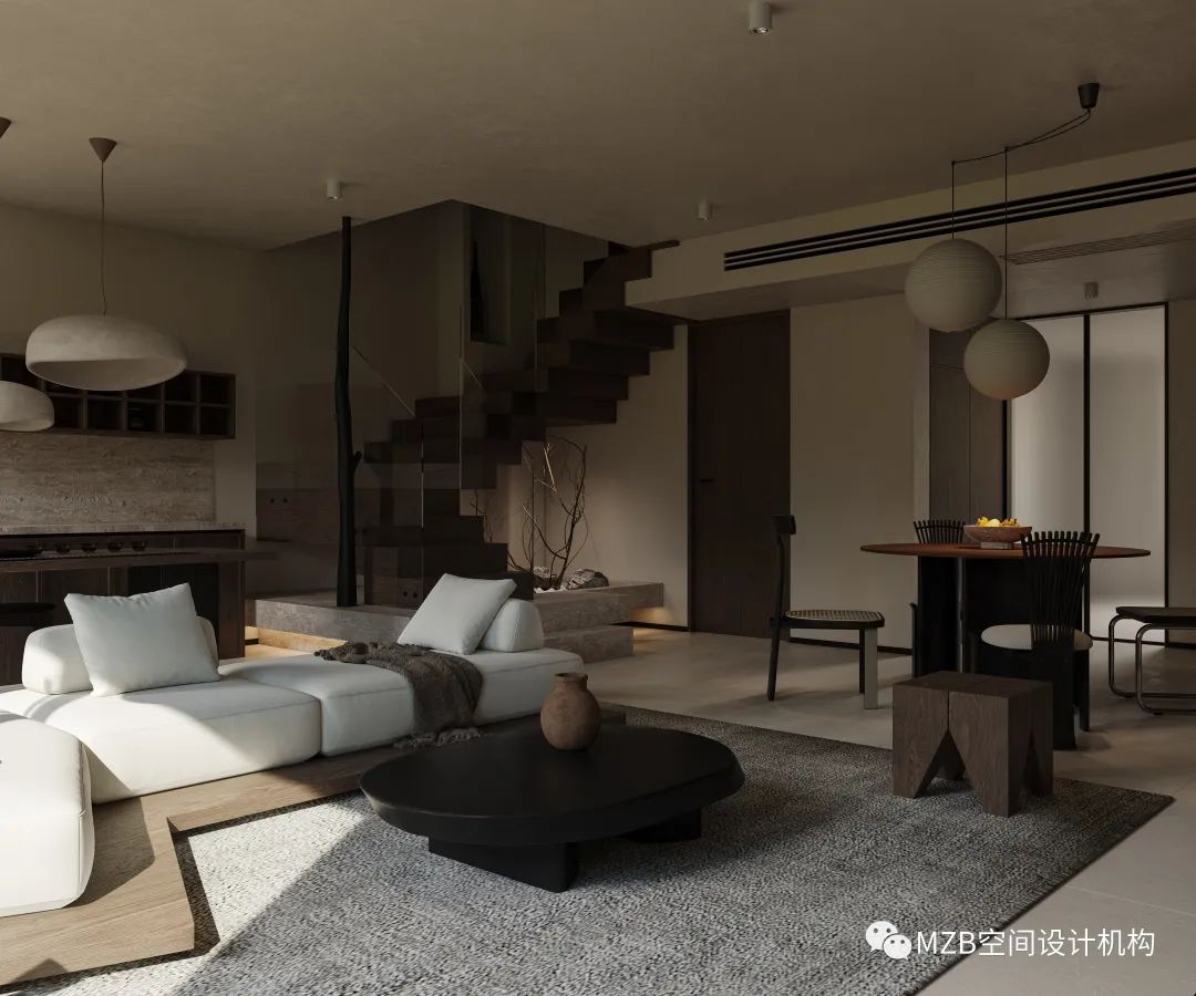 建发央著 170m² 现代风家居设计丨MZB 空间设计机构-18