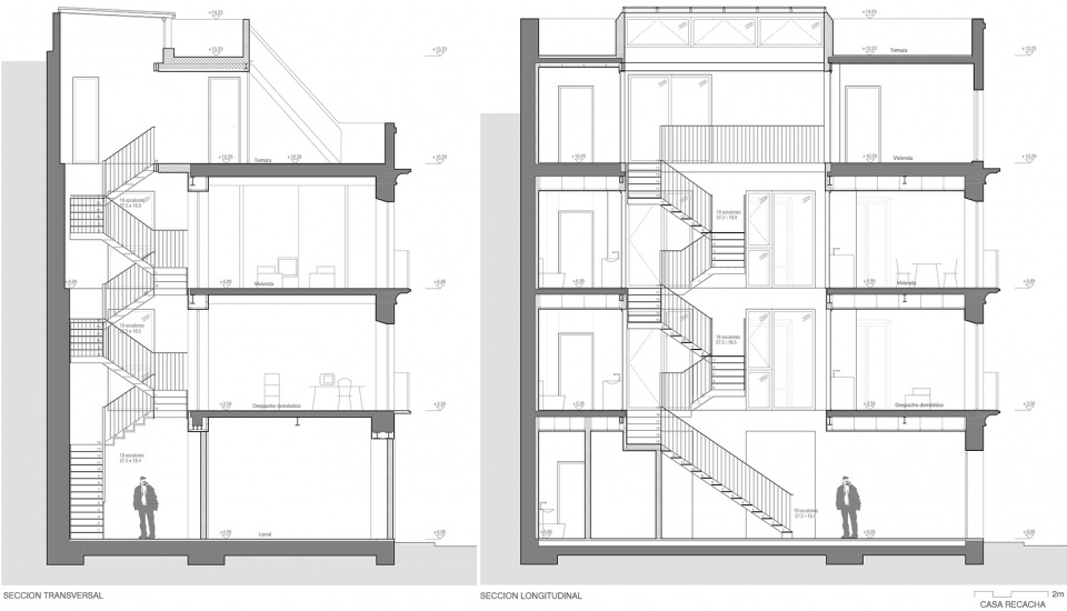 Recacha 公寓 · 历史建筑的新生-44
