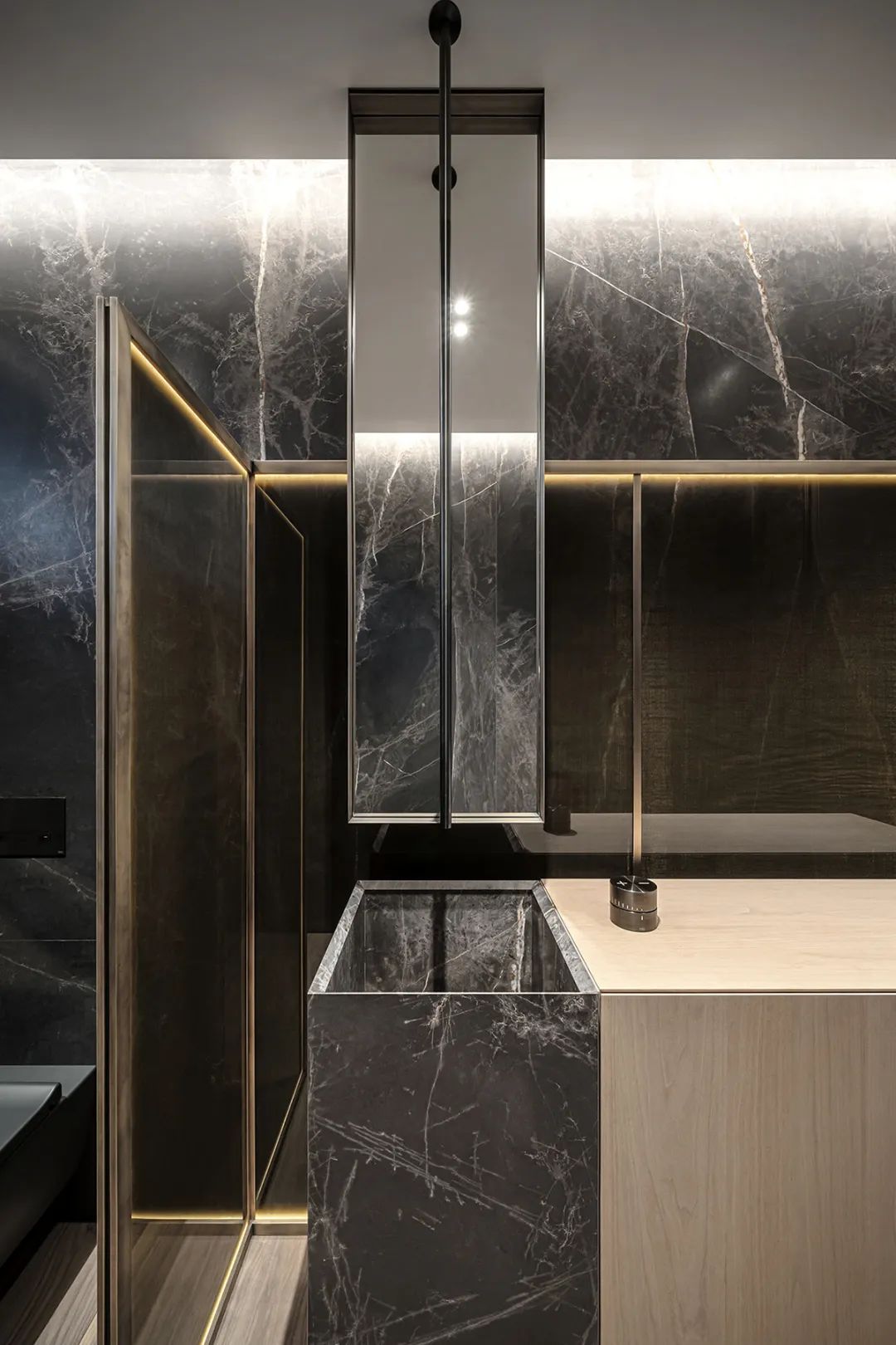 450㎡轻奢质感别墅丨YODEZEEN Architects-30