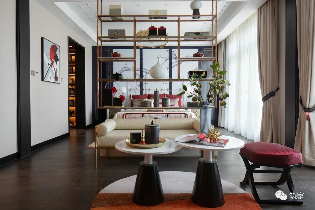 中国红风靡全球，室内设计如何演绎-15