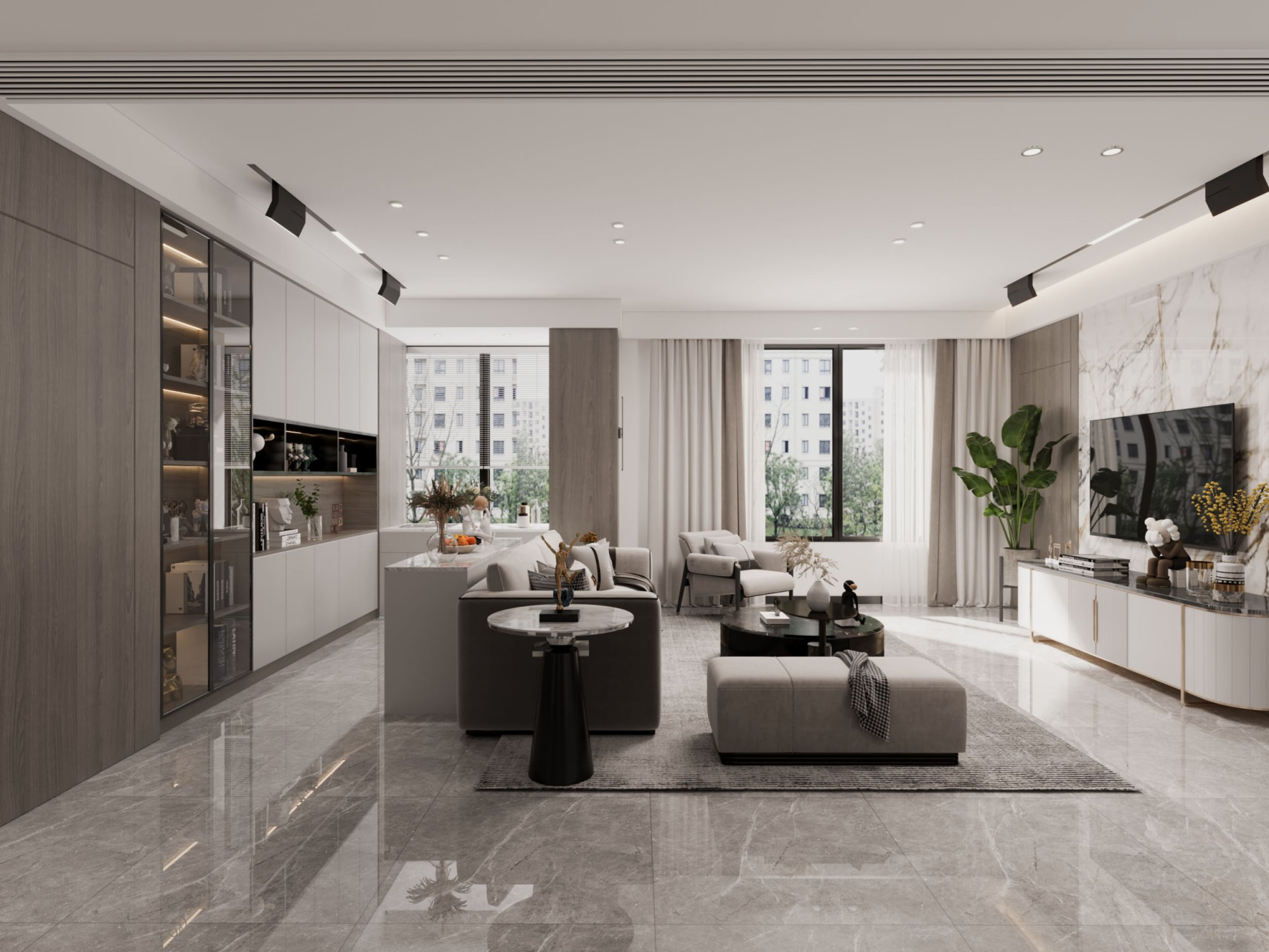 欧式风格装修效果图，精致典雅的高品质生活！-7