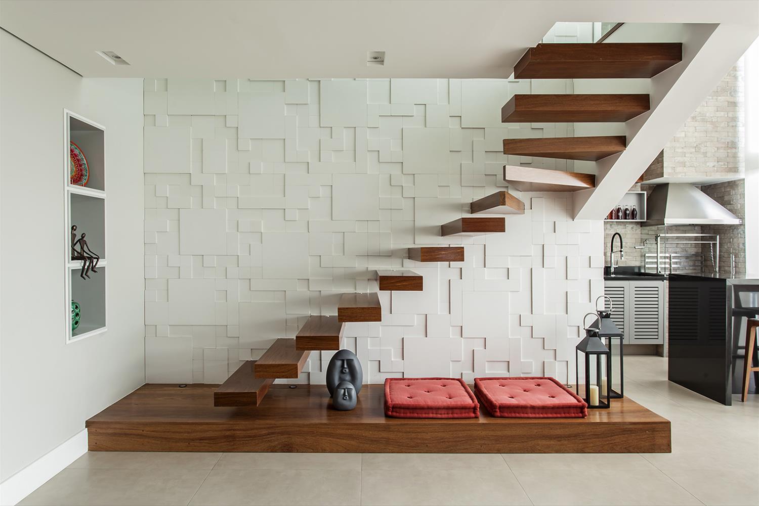 巴西卡约瓦公寓 | 木质与现代的完美结合-5