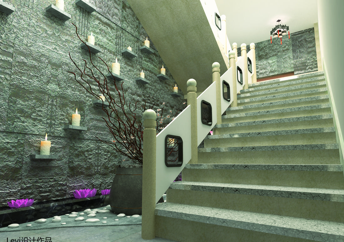 
现代中式餐饮空间设计 -7