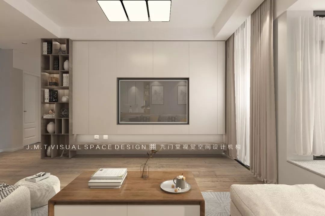 南宁竹江景苑 110㎡慵懒随性家装设计-11