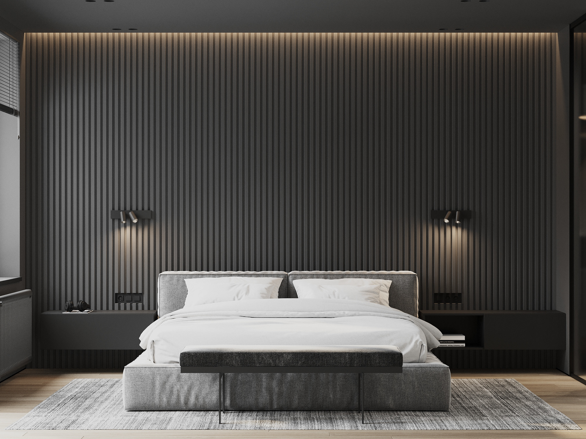 深灰色系空间设计                     -16