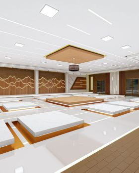 智能家具展厅工作图纸设计丨Mohamed Ramadan（尼罗高等工程学院）