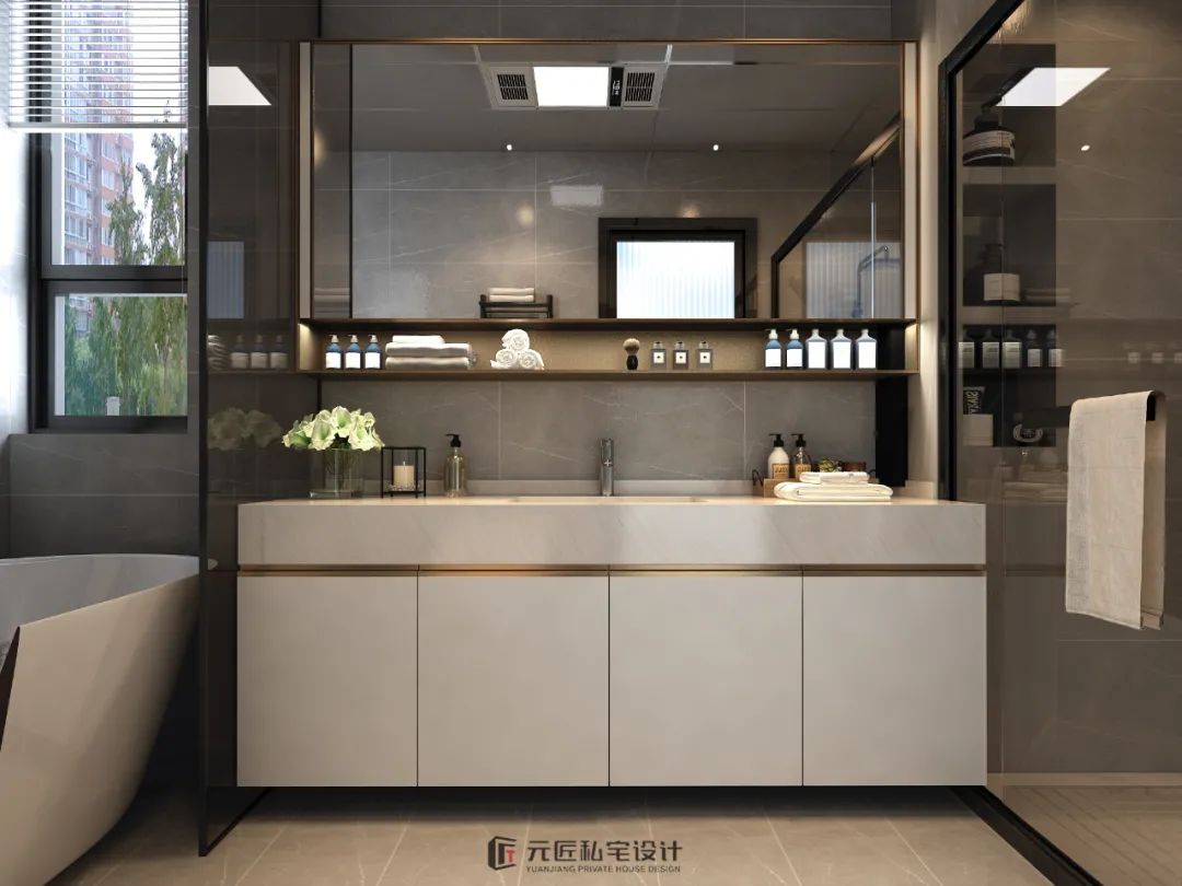 九里晴川 | 220㎡顶楼复式 精致简约感 舒适而自然-26