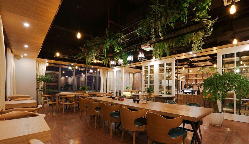 乔宣咖啡 | 工业复古风格的迷你学习空间-20