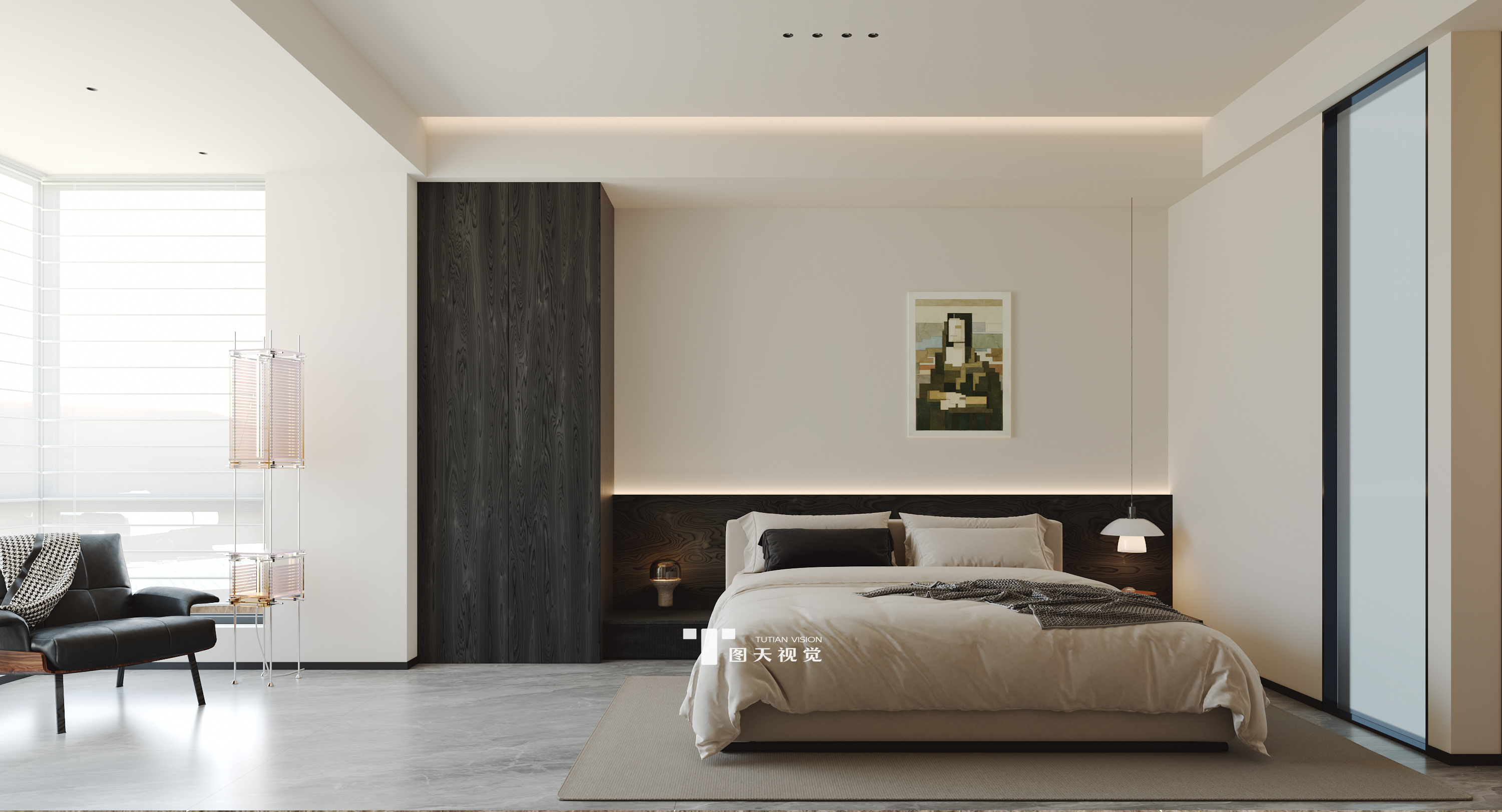 意式大平层 | 高级揉进生活的每一寸肌理-7