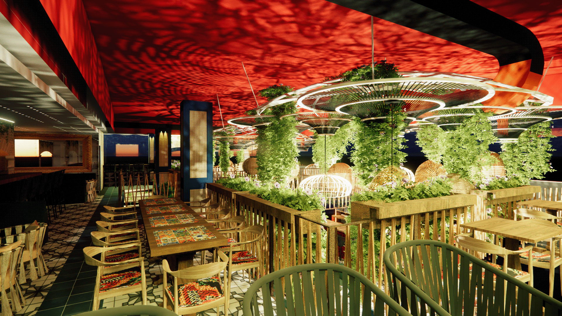 Santa Cabrona Mexican Restaurant Design-17