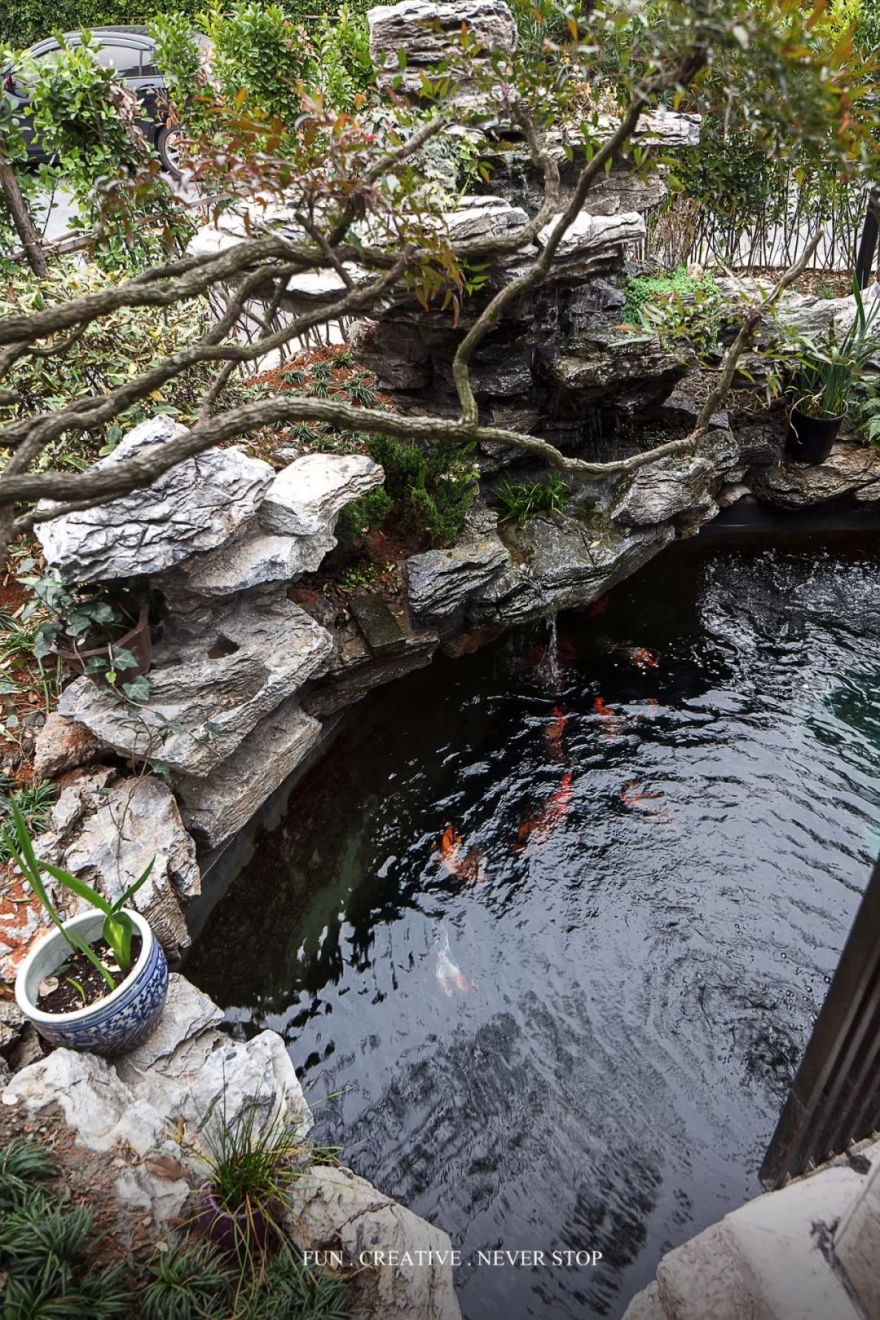 绍兴翡翠园 400㎡中式空间,古韵石韵共融,打造品质生活-43