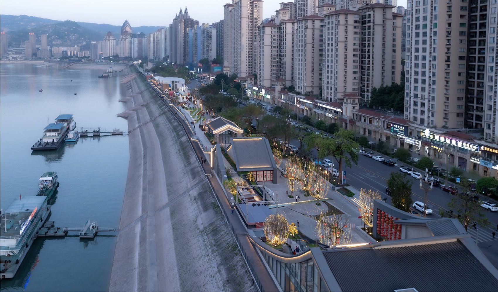 长涪汇·重庆涪陵滨江大道片区更新丨中国重庆丨EDGE一界设计+重庆大恒+重庆联创+重庆象界-97