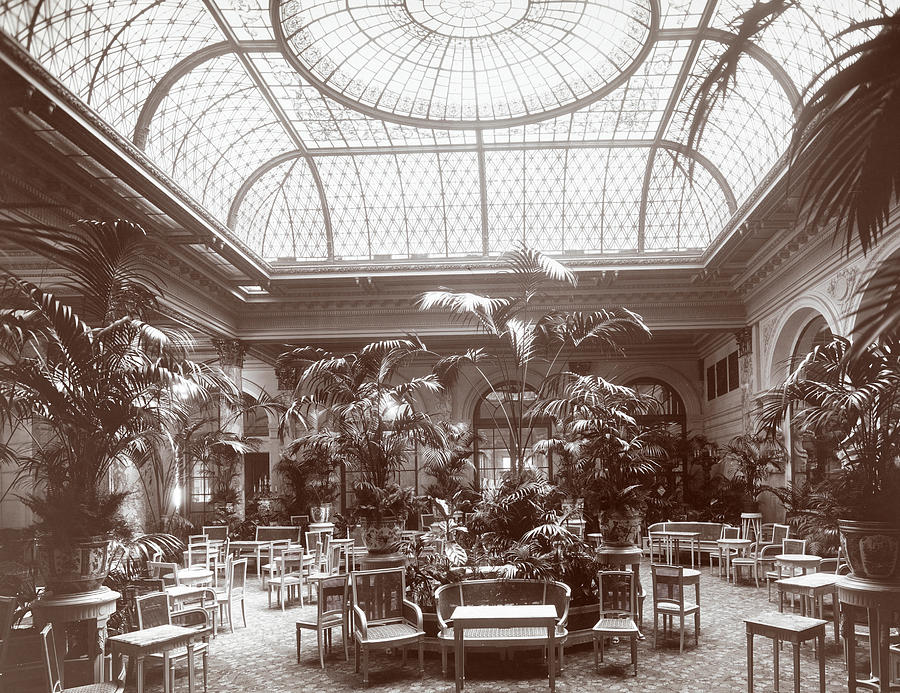 纽约广场酒店装饰玻璃穹顶天花板丨美国纽约-4