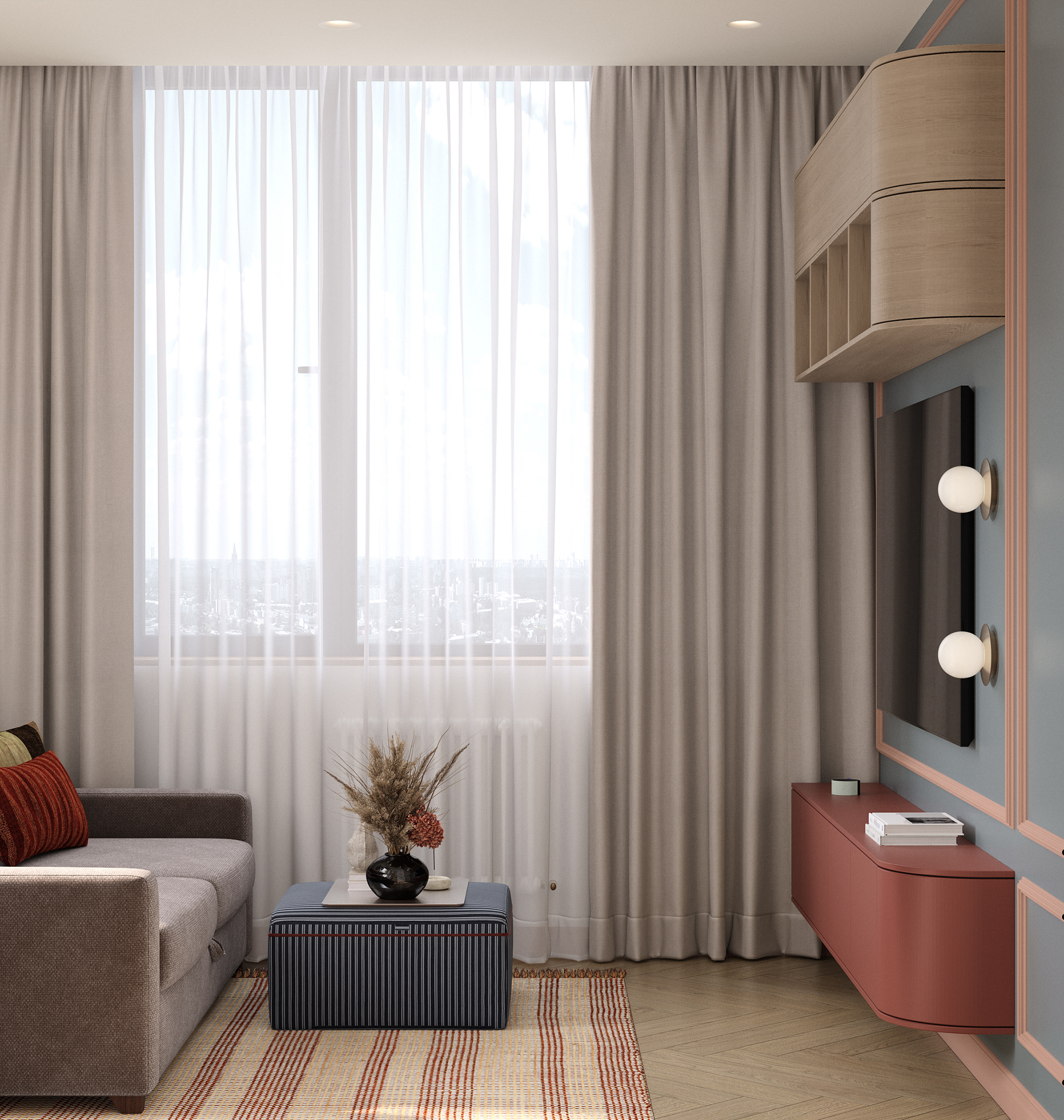 平层丨俄罗斯莫斯科丨studio Lampa-30