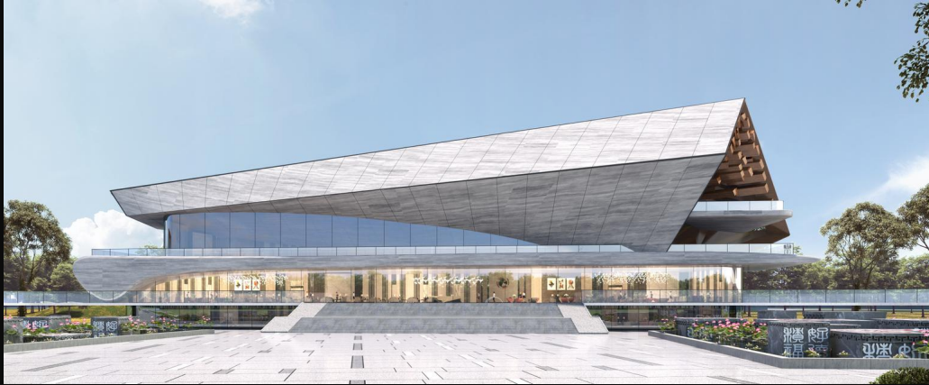 山西某地三馆,东营办公楼,蒙阴景区丨中国东营丨柒漾设计-3