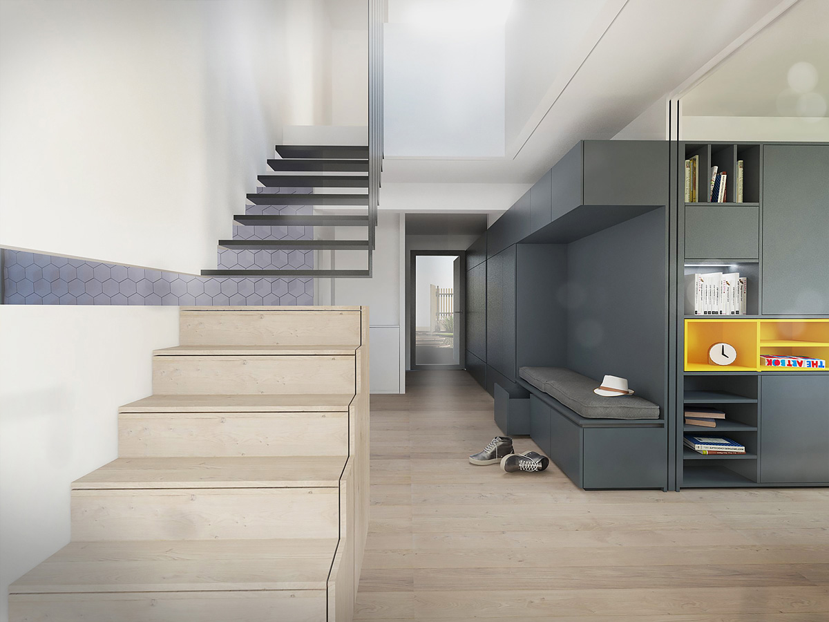 Caluire et Cuire住宅当代翻新与扩建项目丨法国丨RECO  Dank Architectes-31