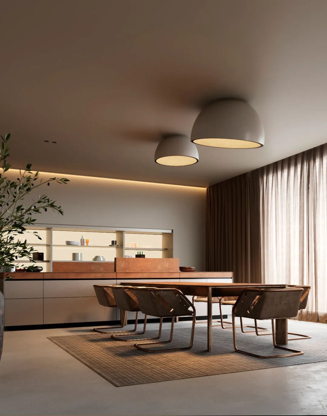 充满现代简约风的住宅-39