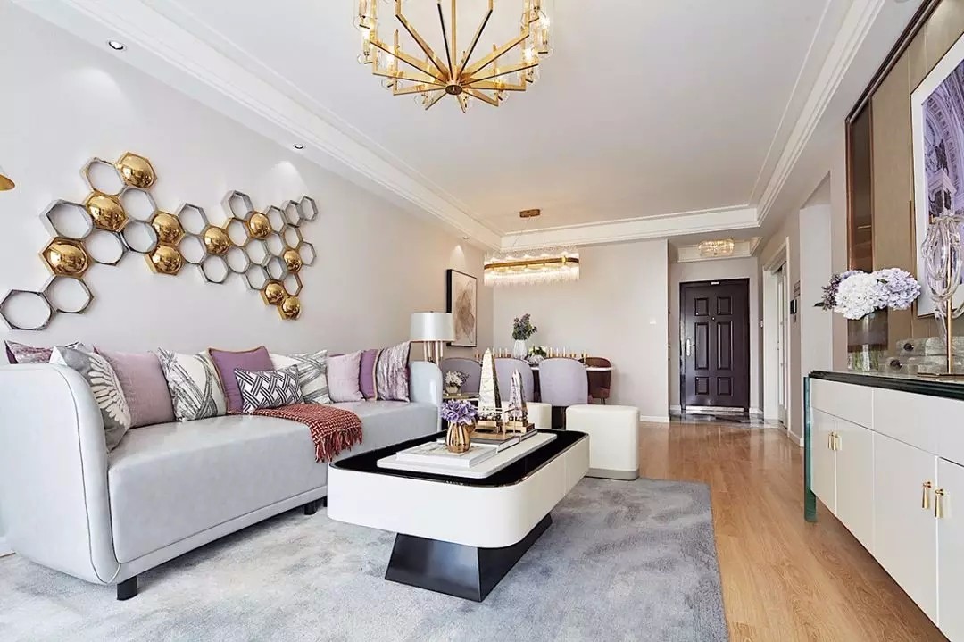 115㎡现代轻奢住宅  印象空间设计-1