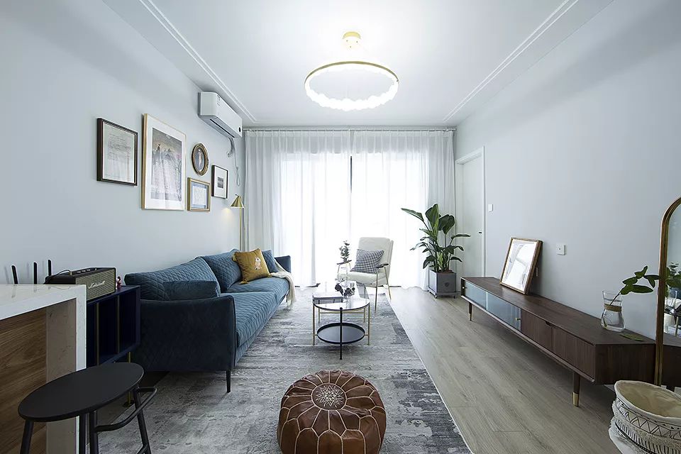 87㎡北欧轻奢优雅住宅，复古调的华丽稳重-15