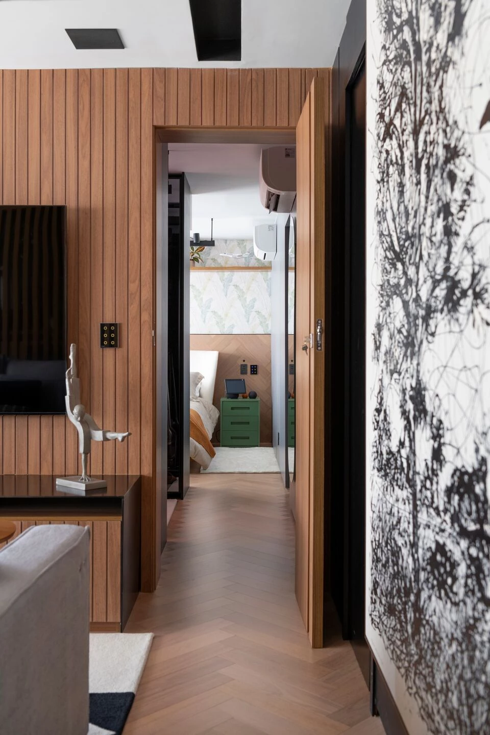 巴西圣保罗 Chácara Santo Antonio 的温馨科技私宅丨NOSSA casa arquitetura-18