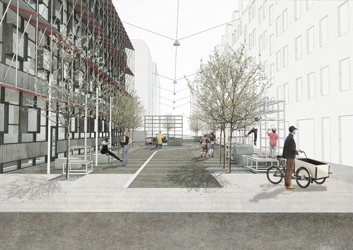 Eskildsgade – LETH & GORI城市空间改造项目丨未明确-5