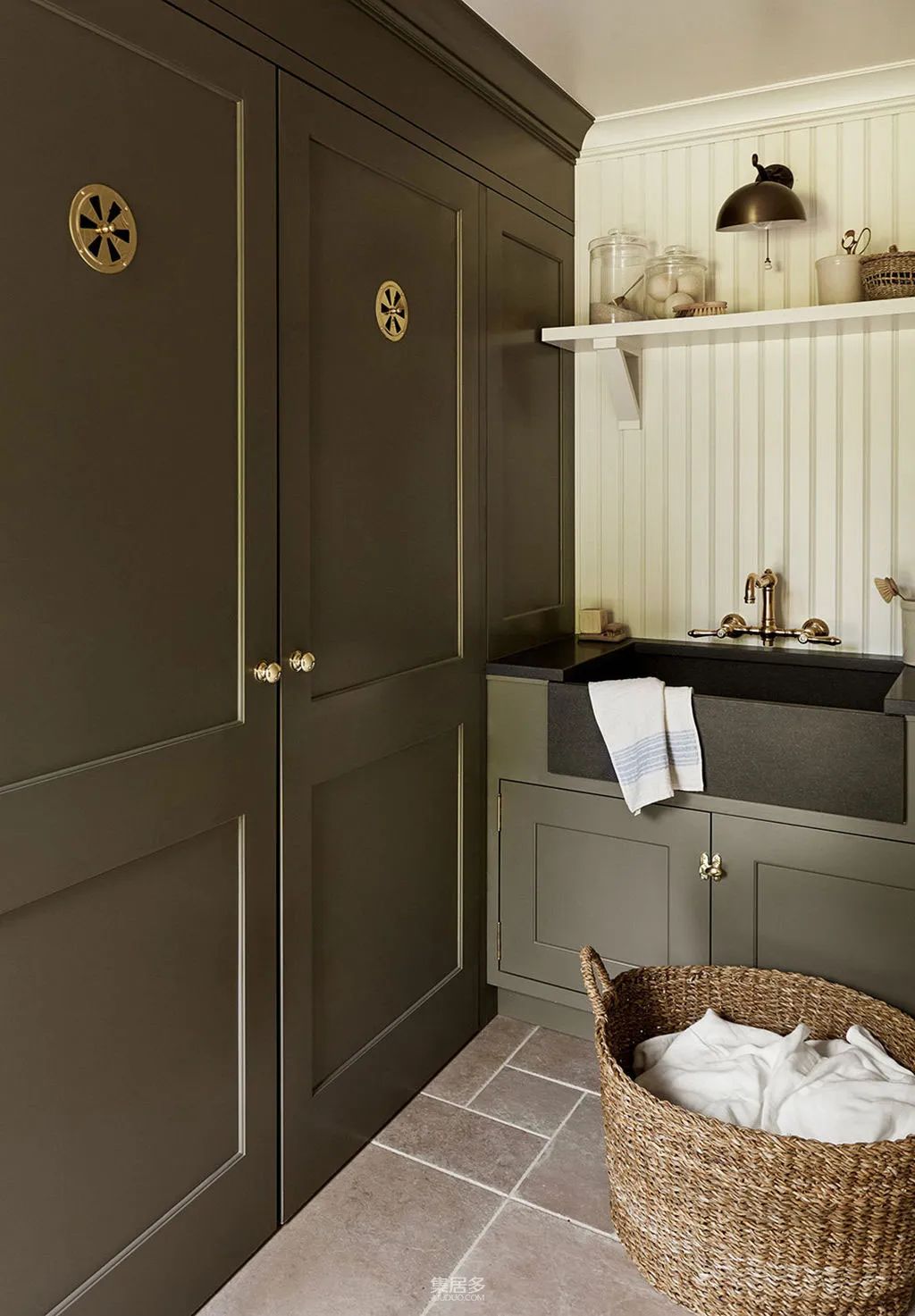 马萨诸塞州殖民风格别墅室内设计丨意大利马萨丨Studio Becca Interiors-7