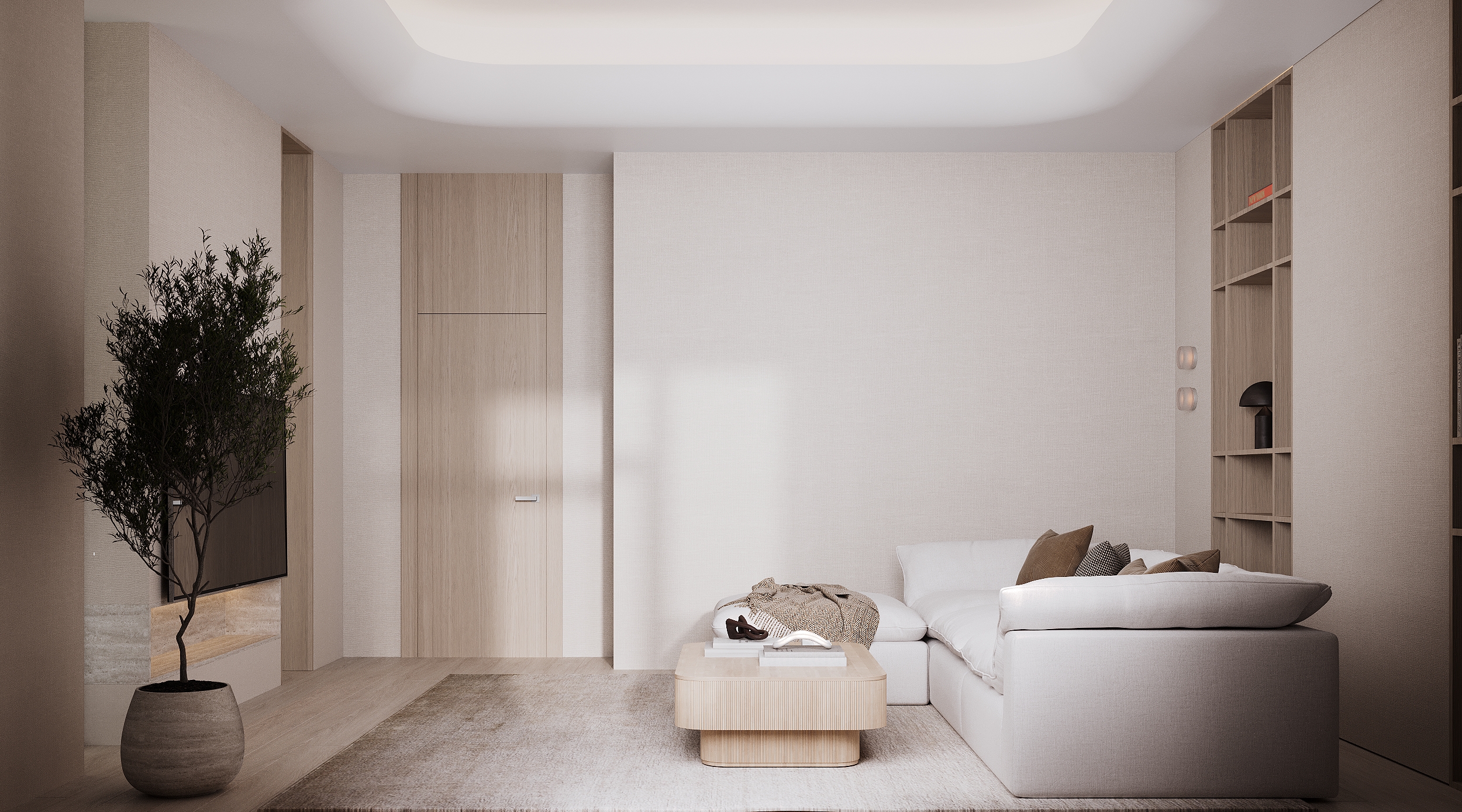 迪拜600平复式公寓可视化设计丨阿联酋迪拜-24