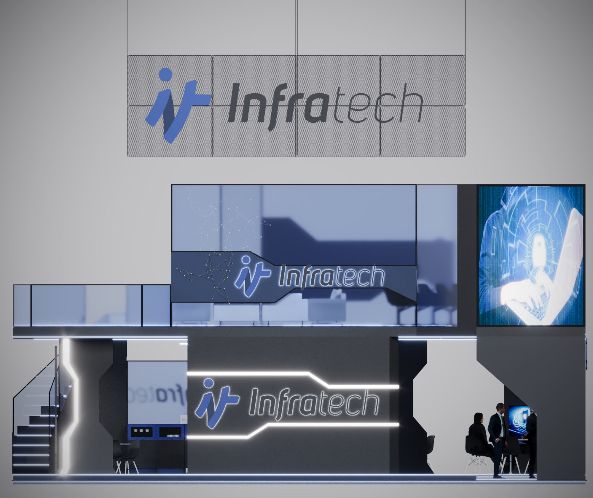 InfraTech Booth (Blackhat MEA EXPO KSA Saudi Arabia)-12