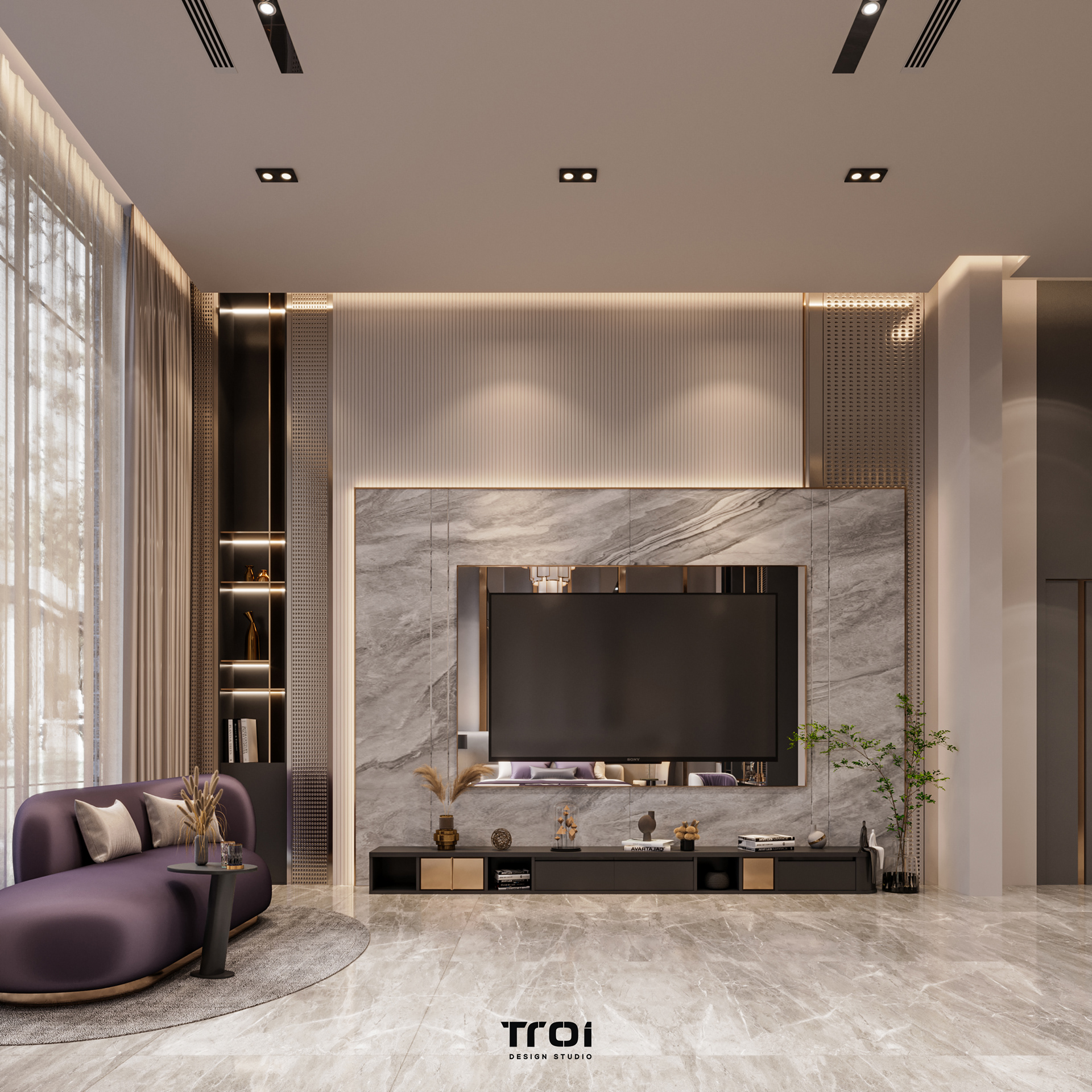 主卧室丨Oman丨Troi Design Studio-11