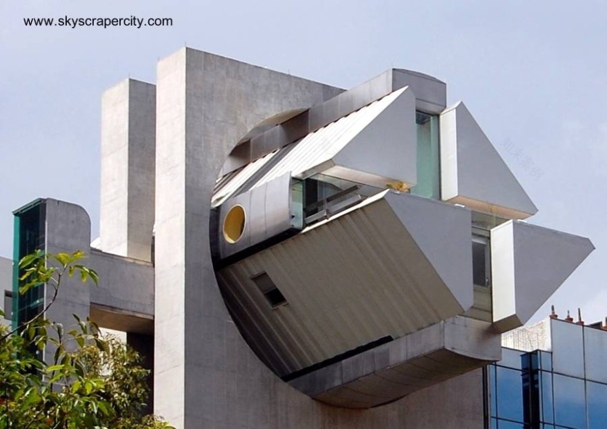 空中楼阁丨墨西哥墨西哥城丨Agustín Hernández-7