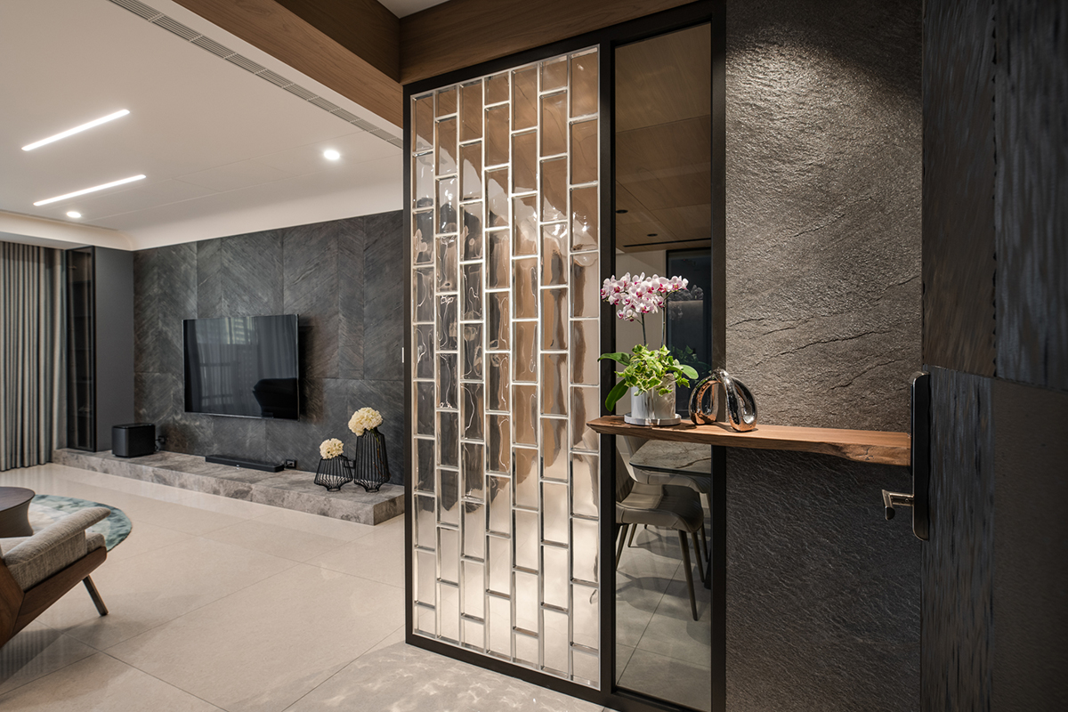 家装设计案例鉴赏——现代简约风度假感三居室-5