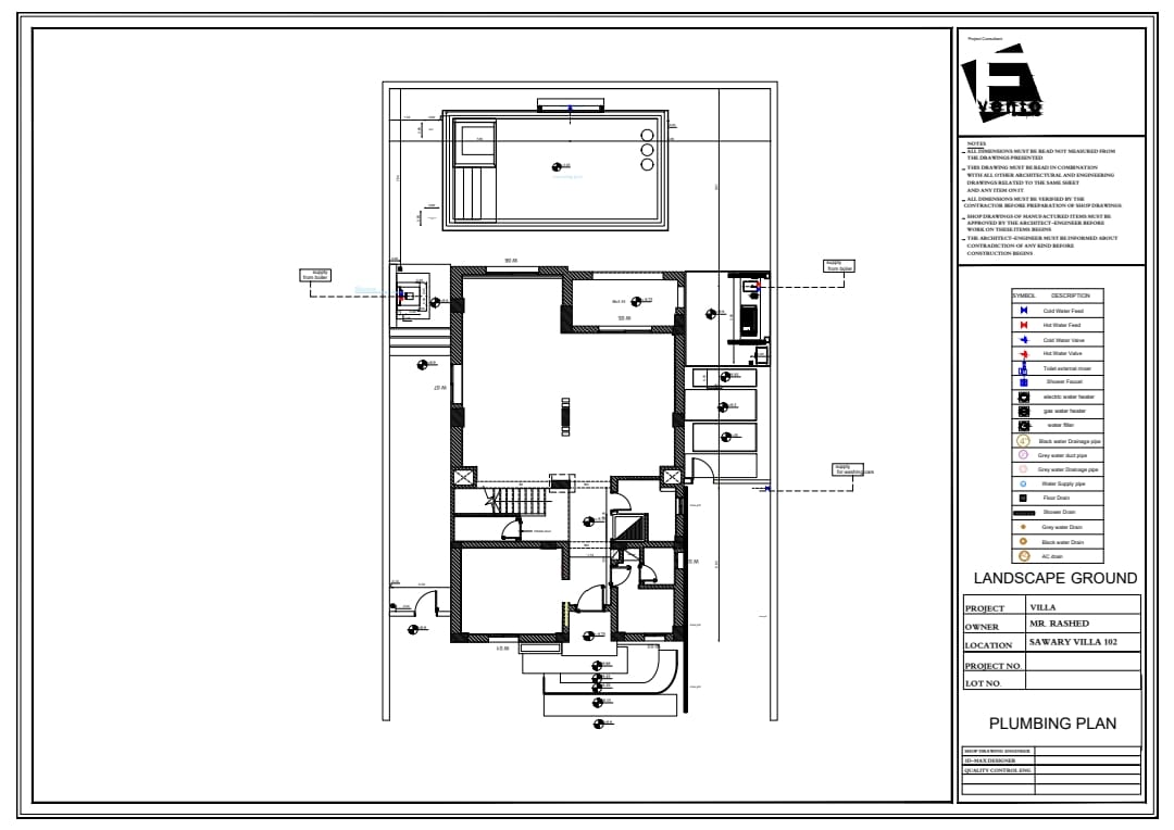 Technical Landscape Villa Sawry-5