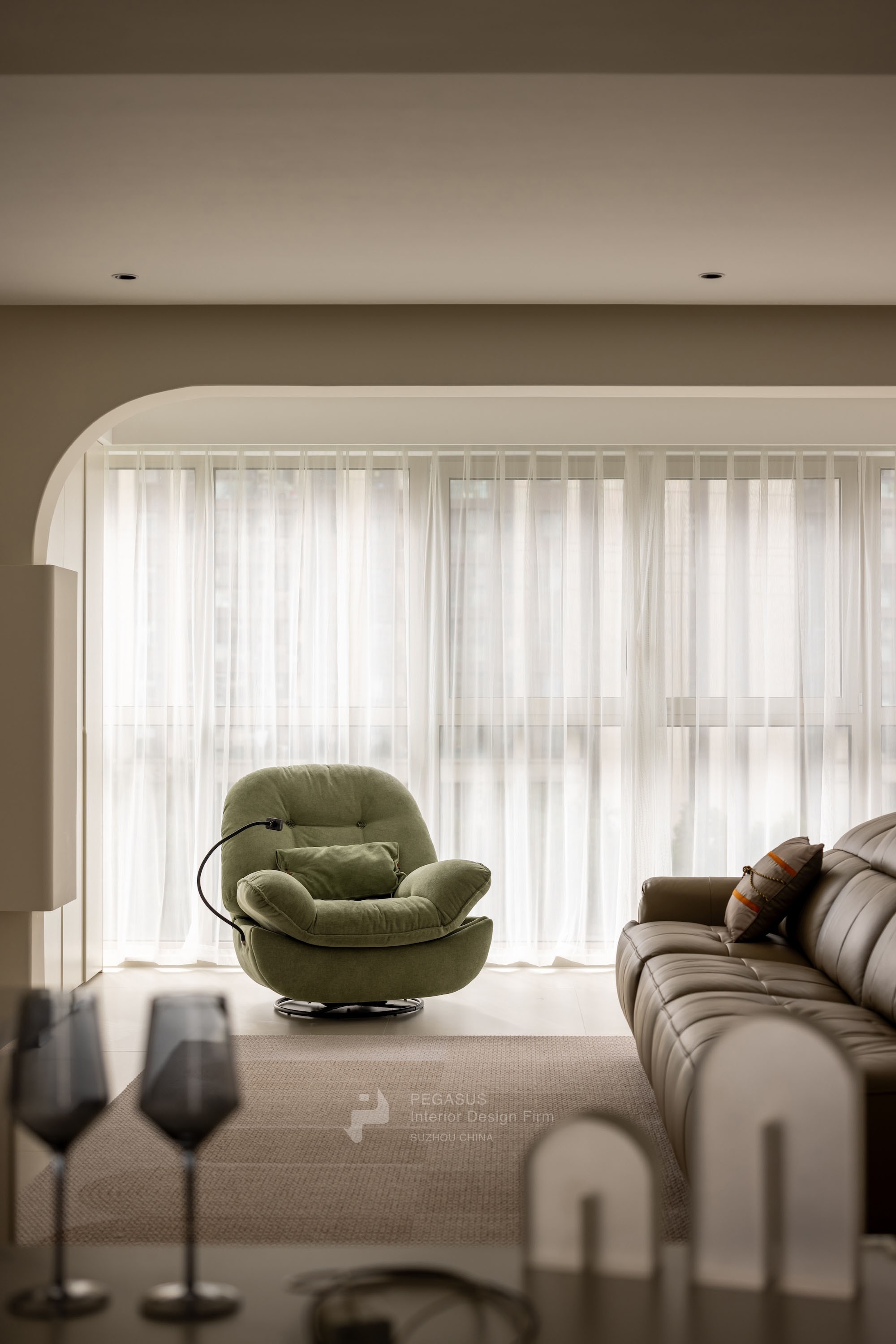 140㎡精装房改造丨派格设计-0