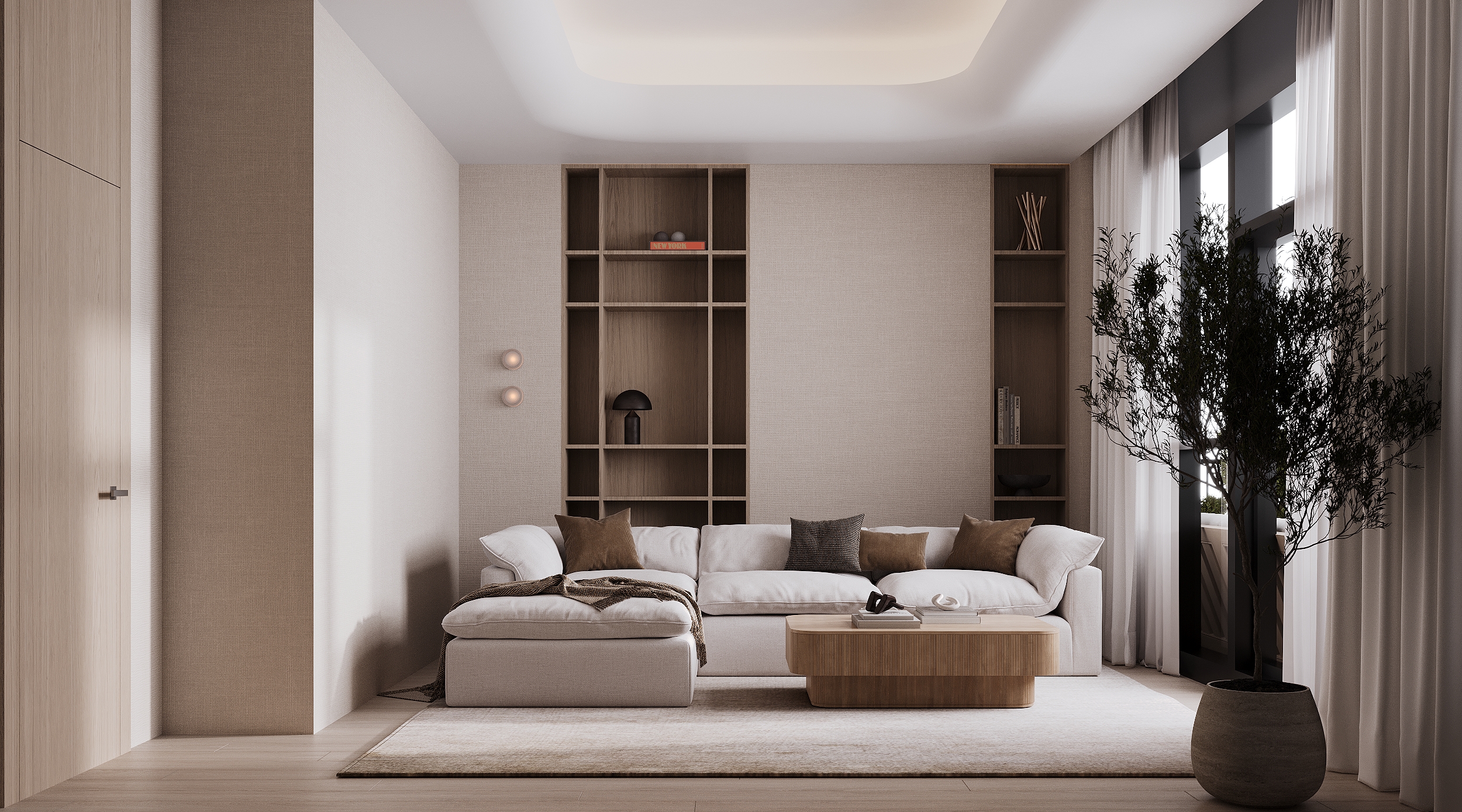 迪拜600平复式公寓可视化设计丨阿联酋迪拜-26