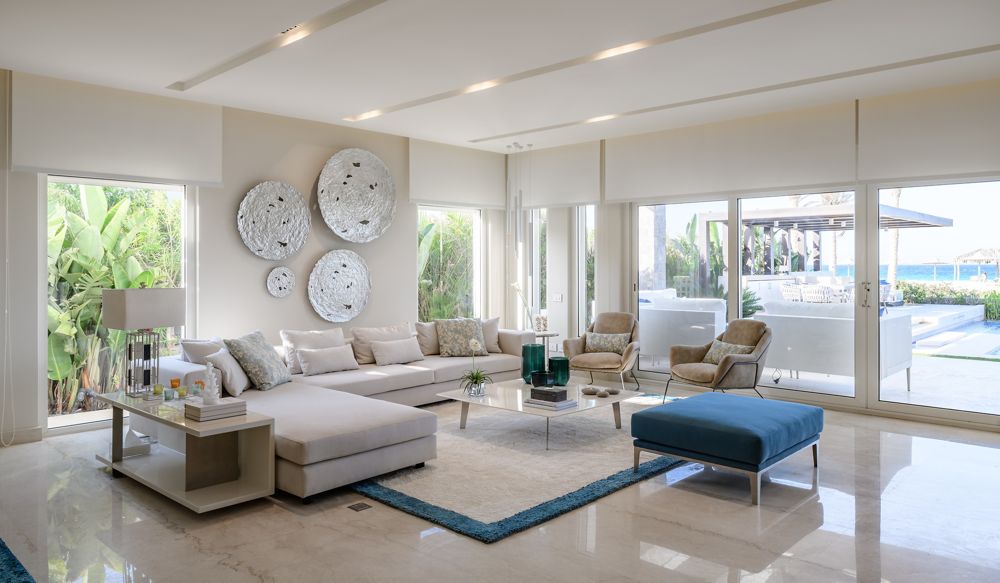 阿尔玛萨湾别墅 A | Hossam Nabil Architects | 2020 | 埃及-15