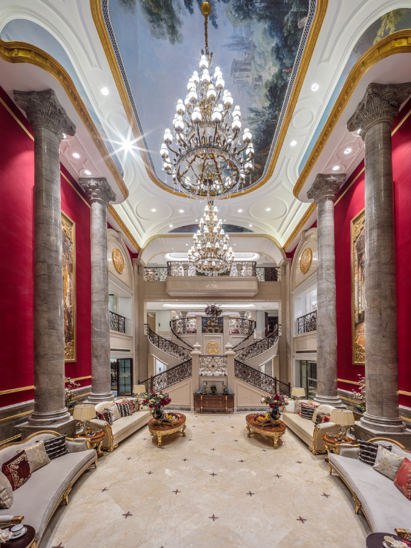 法式独栋大理石别墅-2