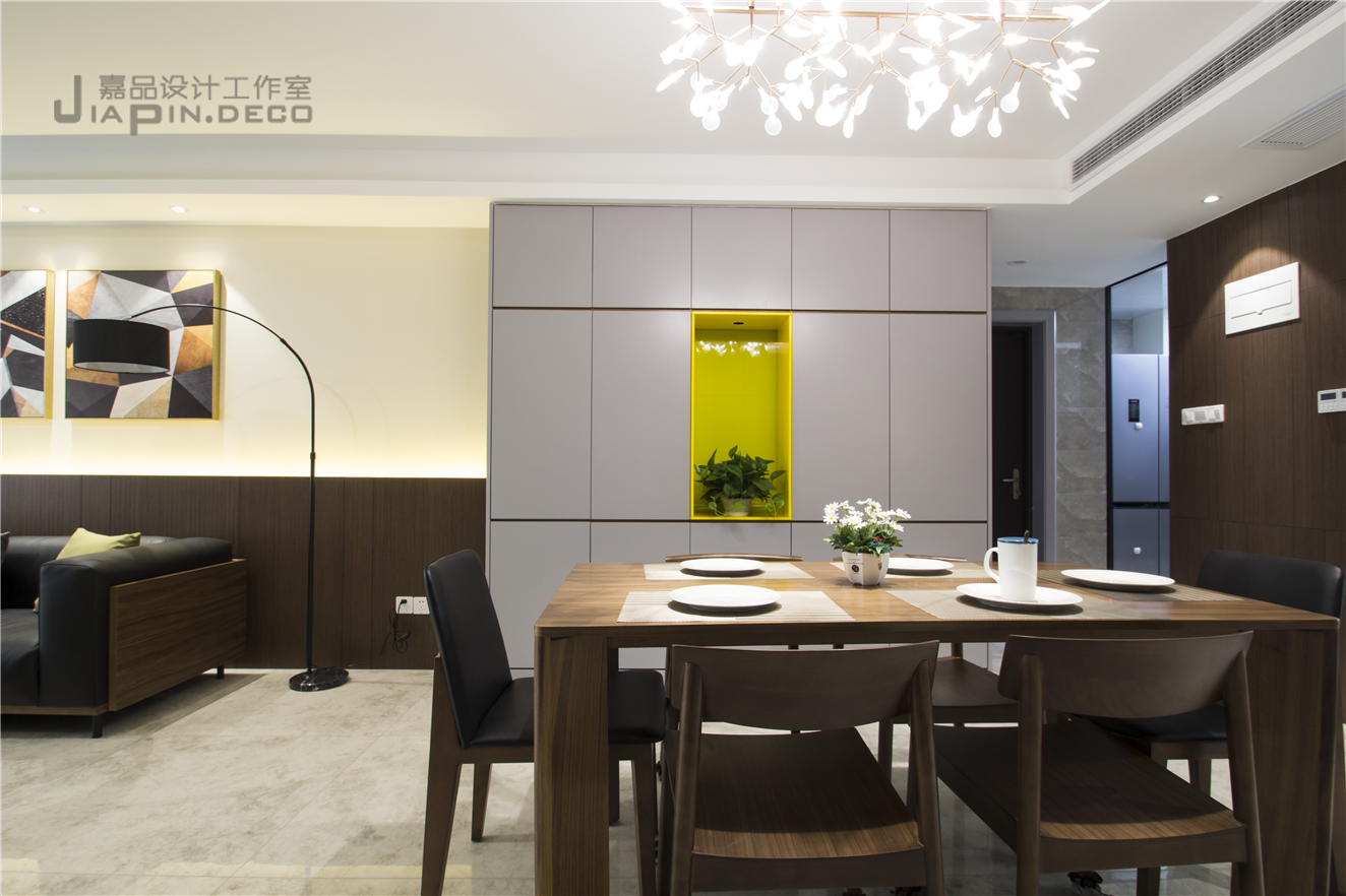 【时代上城年华里】118平现代简约风格 — 嘉品装饰 ▏华立-13