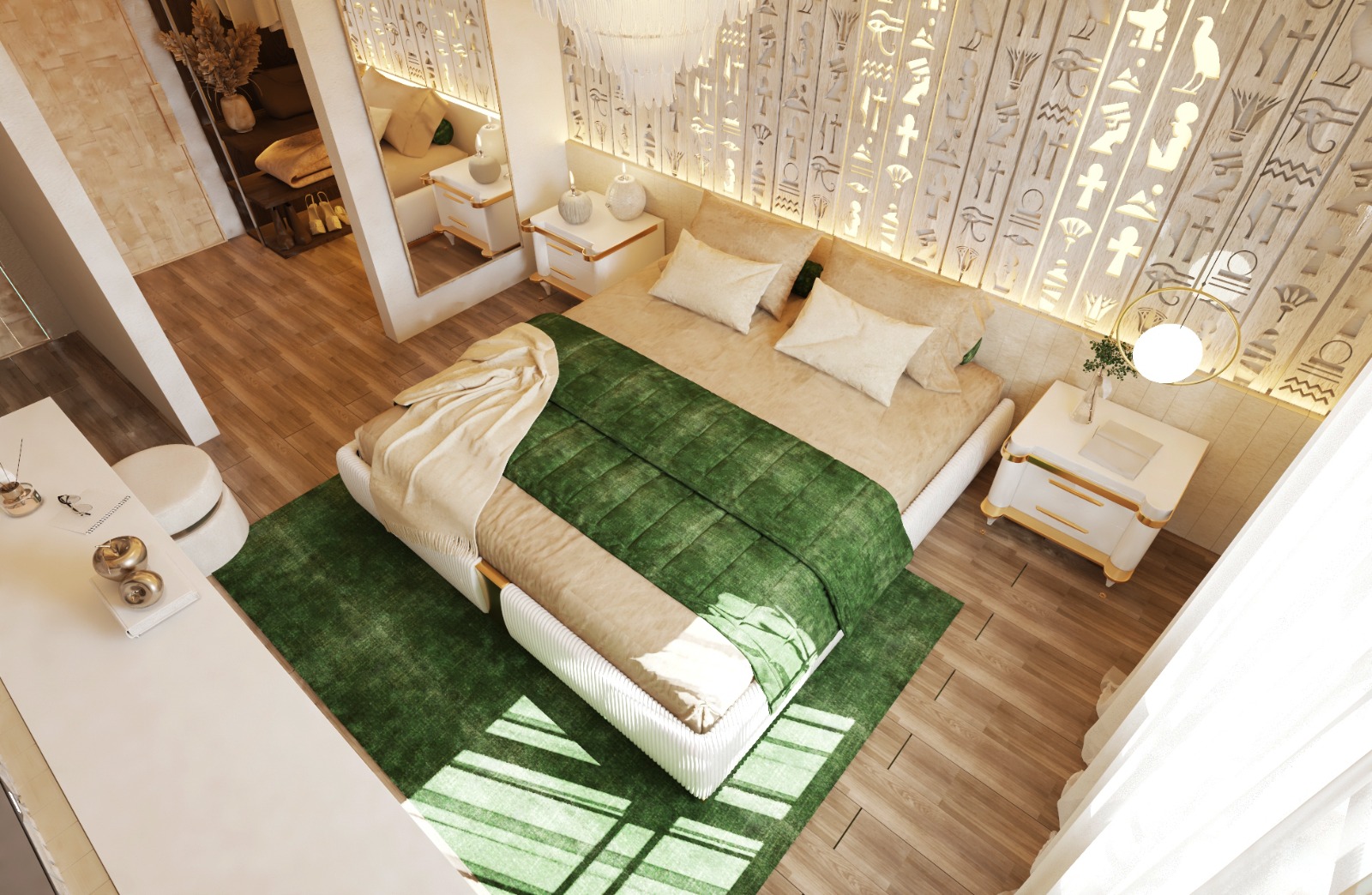 古埃及风格房间设计-3