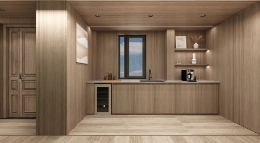 现代东方主义,南开•盈秀园 80㎡住宅设计丨末那识-13