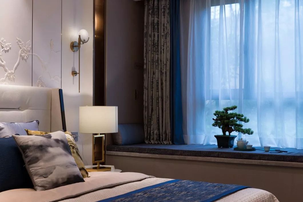 常德壹号府·新中式风格样板房设计丨中国常德丨伊派软装设计-39